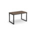 Otto benching solution dining table - black frame