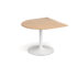 Trumpet base radial extension table - white frame