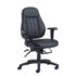 Zeus faux leather medium back 24hr task chair