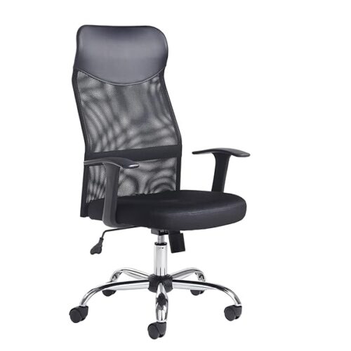 Mr Office Aurora high back mesh operators chair - black