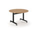 Pro Flip Circular Table 1200 Diameter, Black Frame