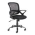 Tyler mesh back operator chair with black frame